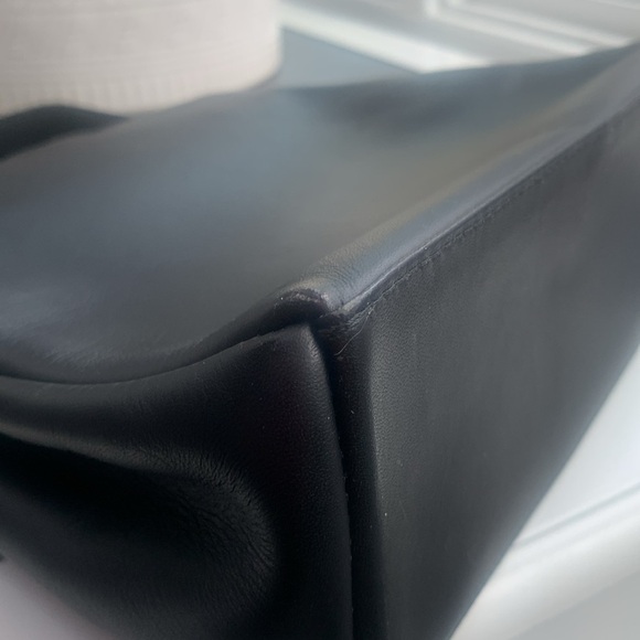 BURBERRY Nova Check True Vintage Handbag Top Handle Suede and Leather Small Mini - Picture 12 of 17